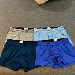 Calvin Klein men's trunks bundle of 4